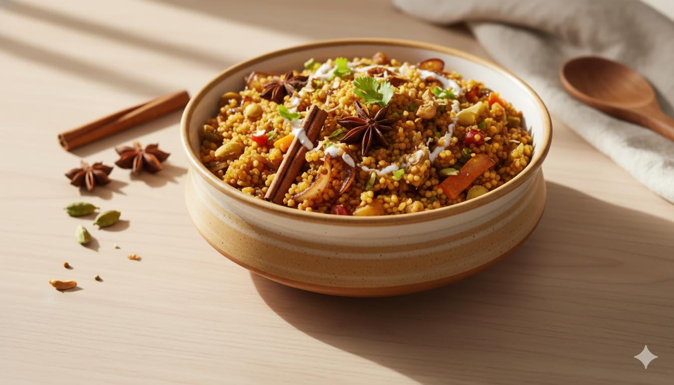 Spiced Dalia Bowl (Masala Dalia)