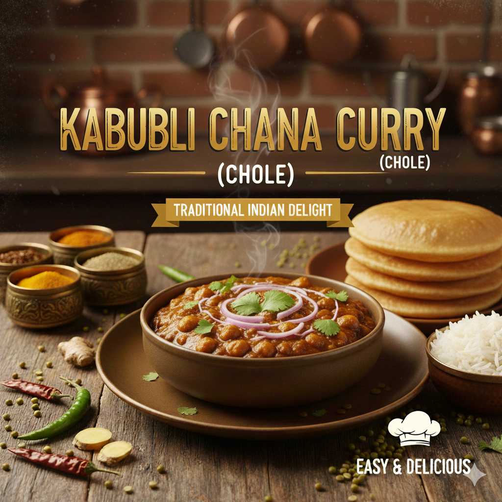Kabuli Chana Curry (Chole)