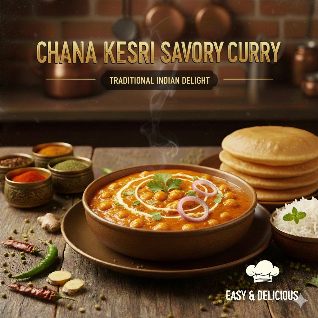 Chana Kesri Savory Curry