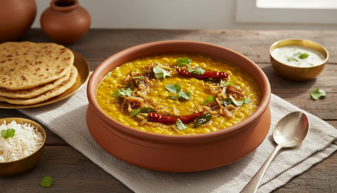 Classic Dhaba-Style Chana Dal Tadka