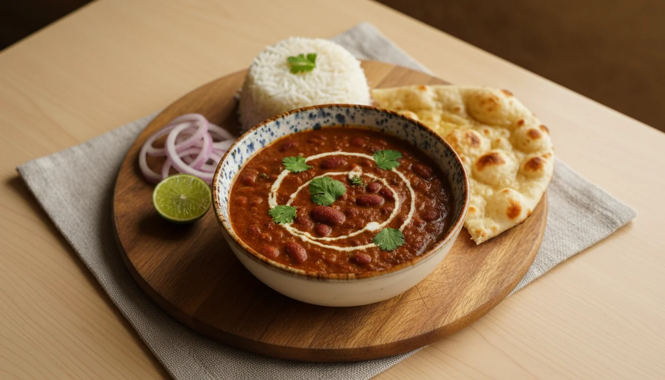Punjabi Rajma Masala (Spiced Red Kidney Bean Curry)