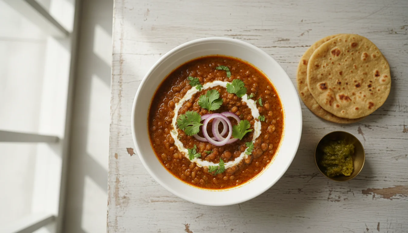 Rajasthani Moth Sabut ki Subzi (Whole Moth Bean Curry)