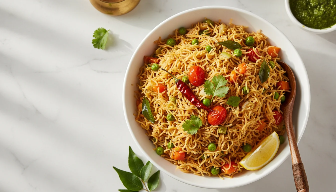 Tangy Vegetable Seviyan Pulao